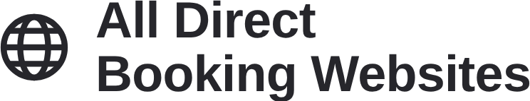 All direct booking websites
